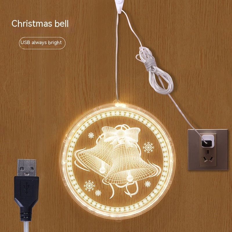 Round LED Christmas Ambience Light