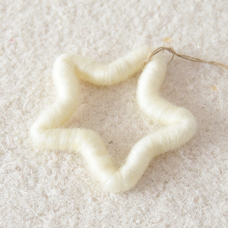 Snowflake & Star Felt Ornaments