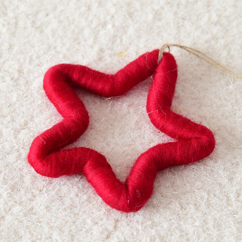 Snowflake & Star Felt Ornaments