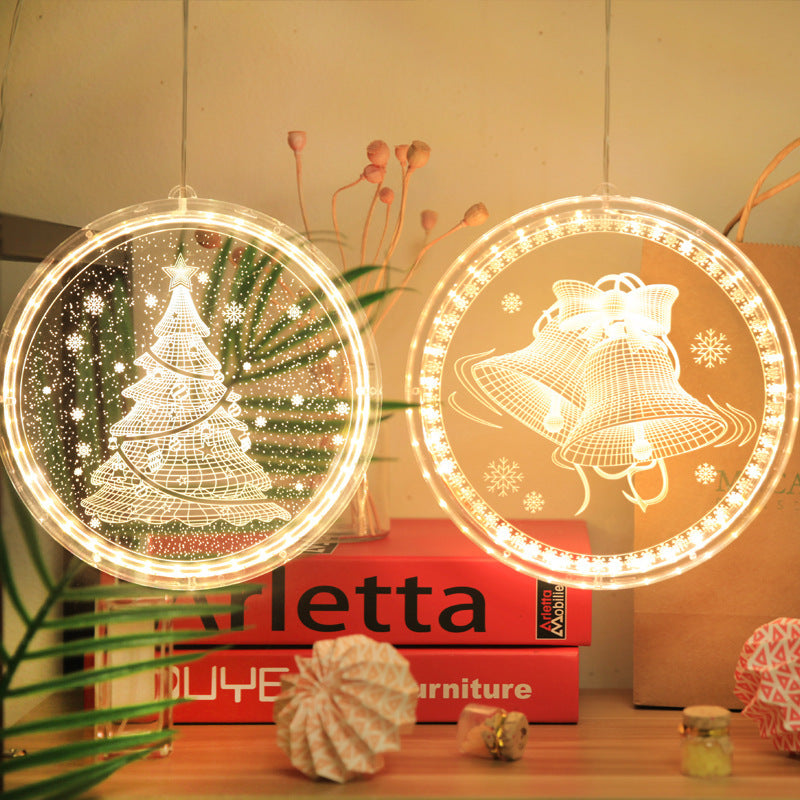 Round LED Christmas Ambience Light