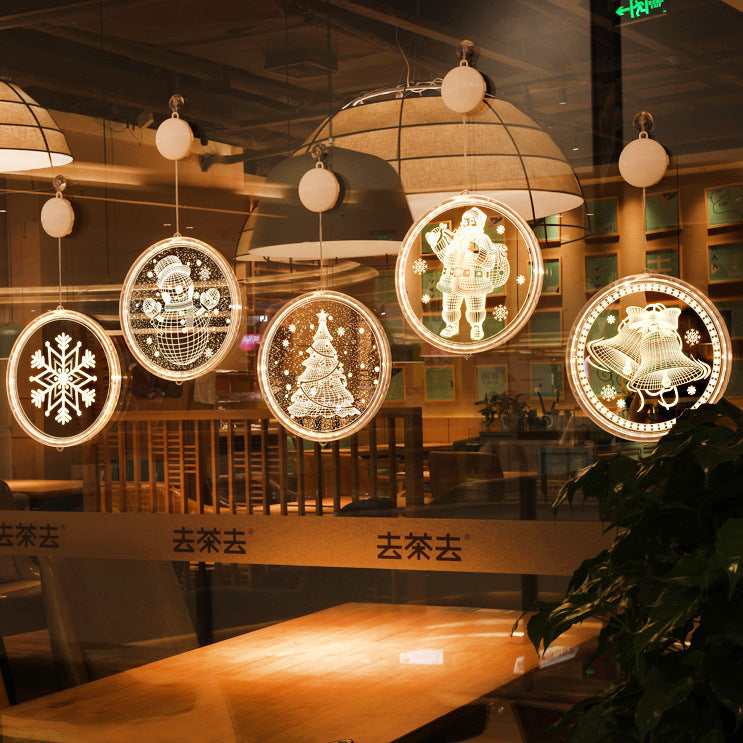 Round LED Christmas Ambience Light