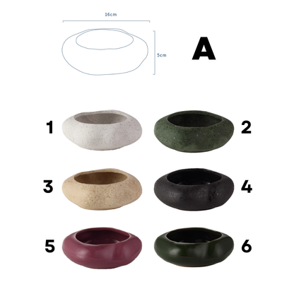 Ikebana Minimalist Ceramic Vase Set