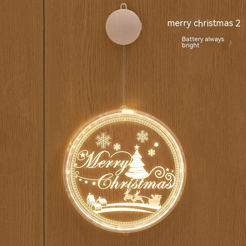 Round LED Christmas Ambience Light