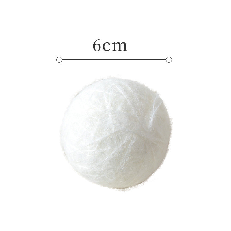 Seahorse Yarn Christmas Ball Ornament