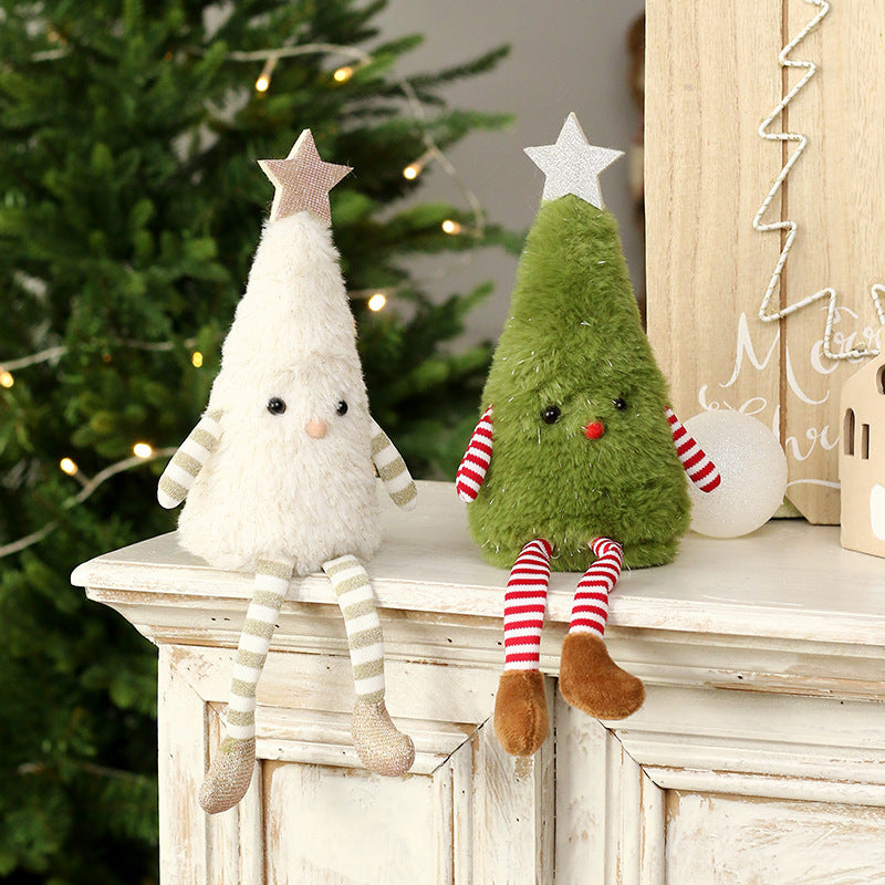 Plush Christmas Doll Ornament