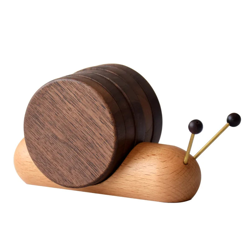 Snail Tea Coaster Set
