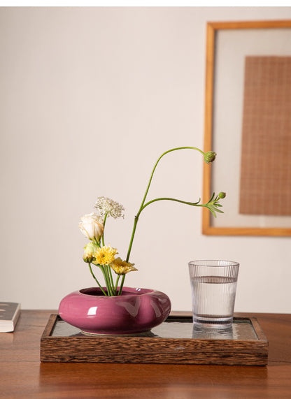 Ikebana Minimalist Ceramic Vase Set
