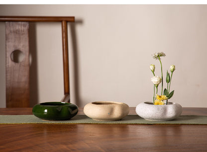 Ikebana Minimalist Ceramic Vase Set