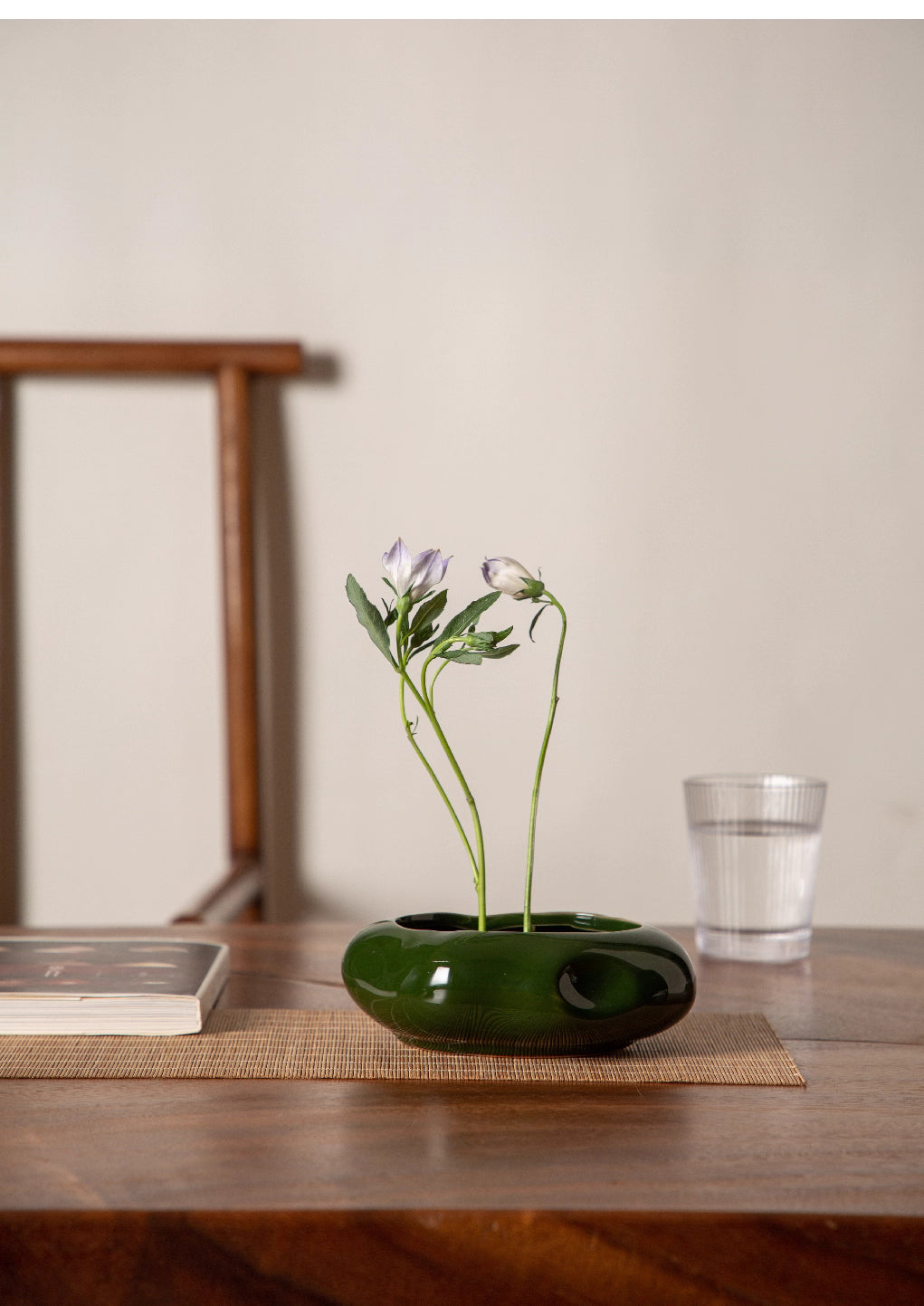 Ikebana Minimalist Ceramic Vase Set