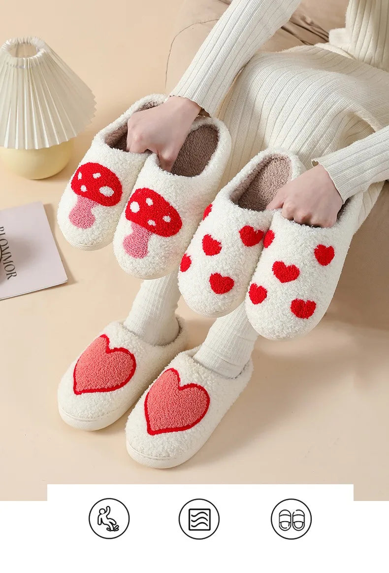 Cute Fluffy House Slippers