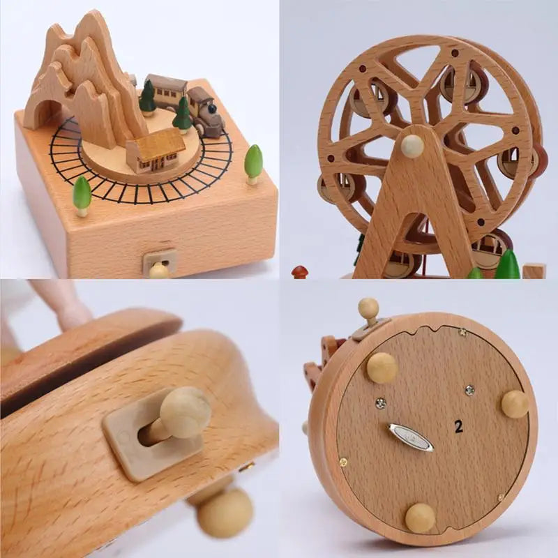 Vintage Wooden Music Box