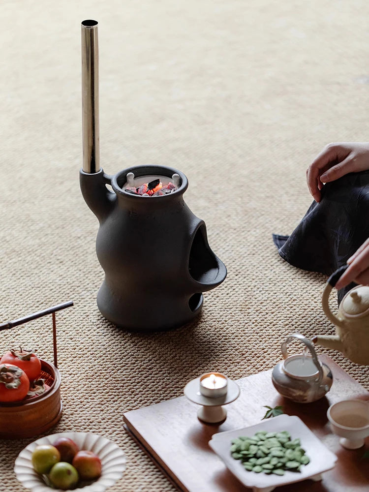 Coarse Pottery Charcoal Stove