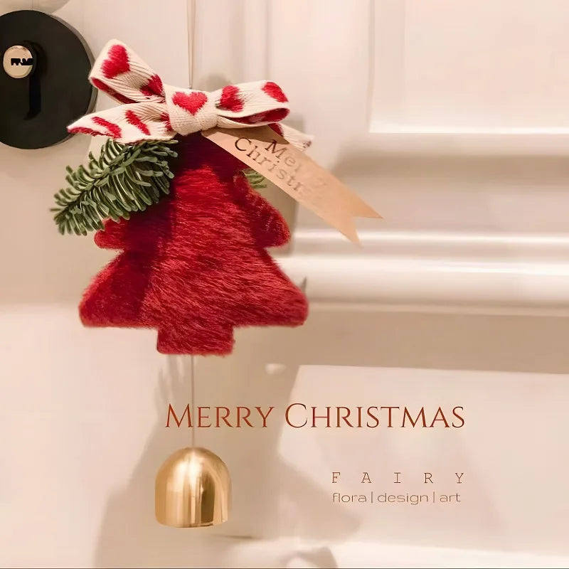 🔔 Nordic Felt Christmas Bell Ornament