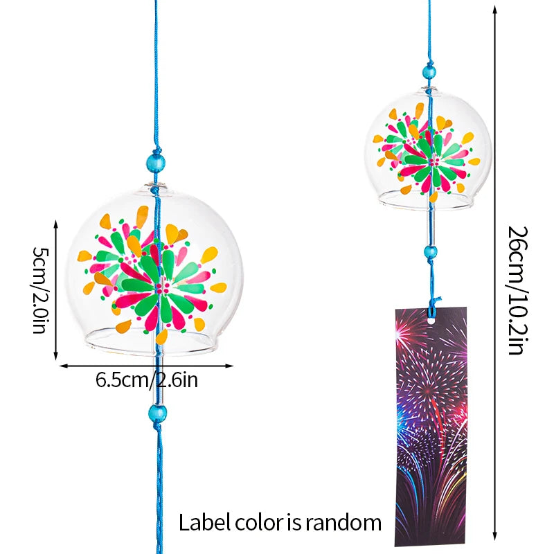 Japanese Sakura Glass Wind Chime