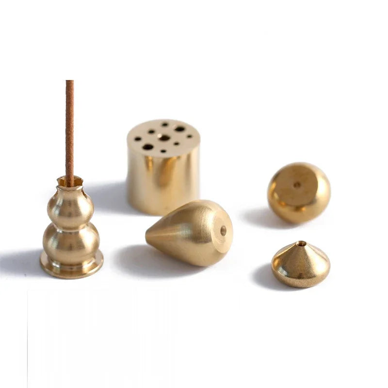 Minimal Brass Incense Holders