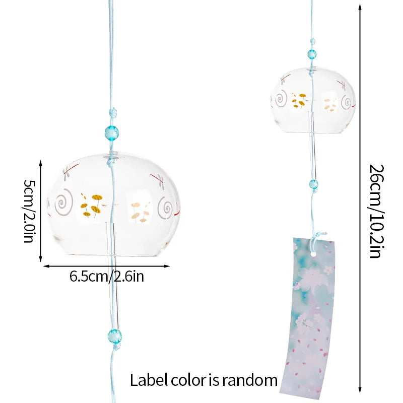 Japanese Sakura Glass Wind Chime
