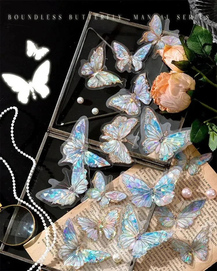 3D Butterfly Sticker Pack