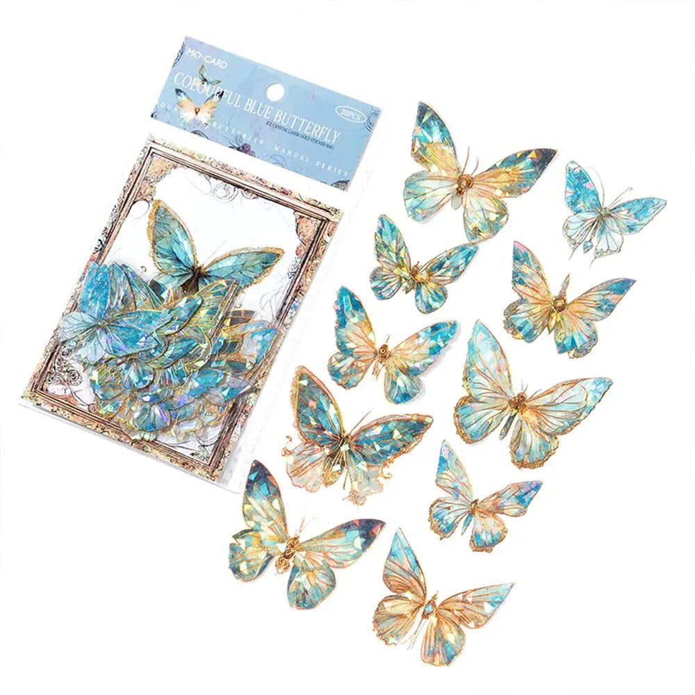 3D Butterfly Sticker Pack