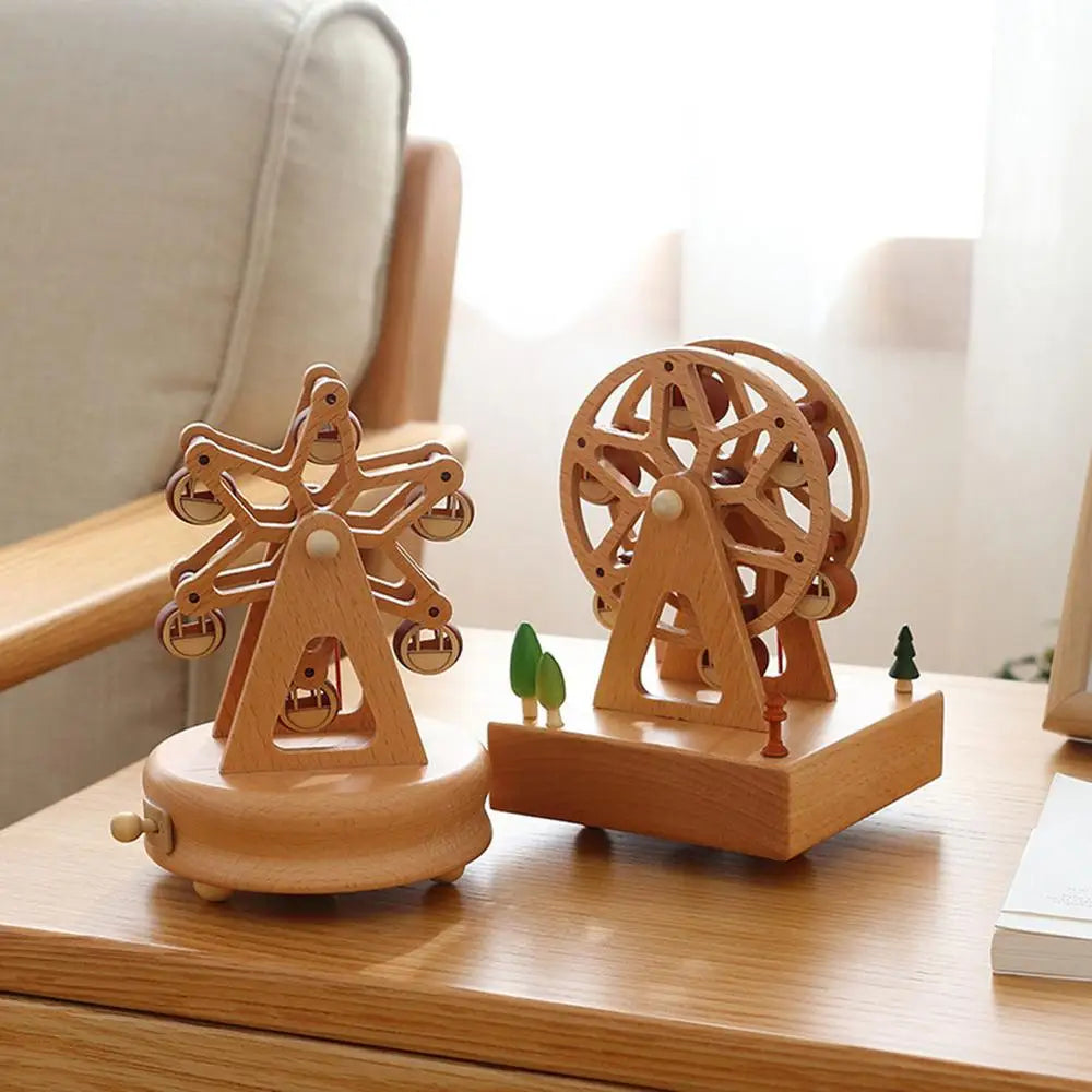 Vintage Wooden Music Box