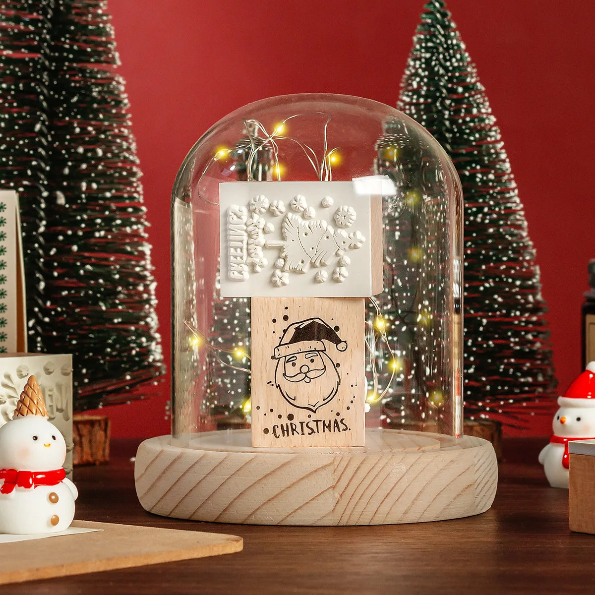 Christmas Stamp Set 10pcs