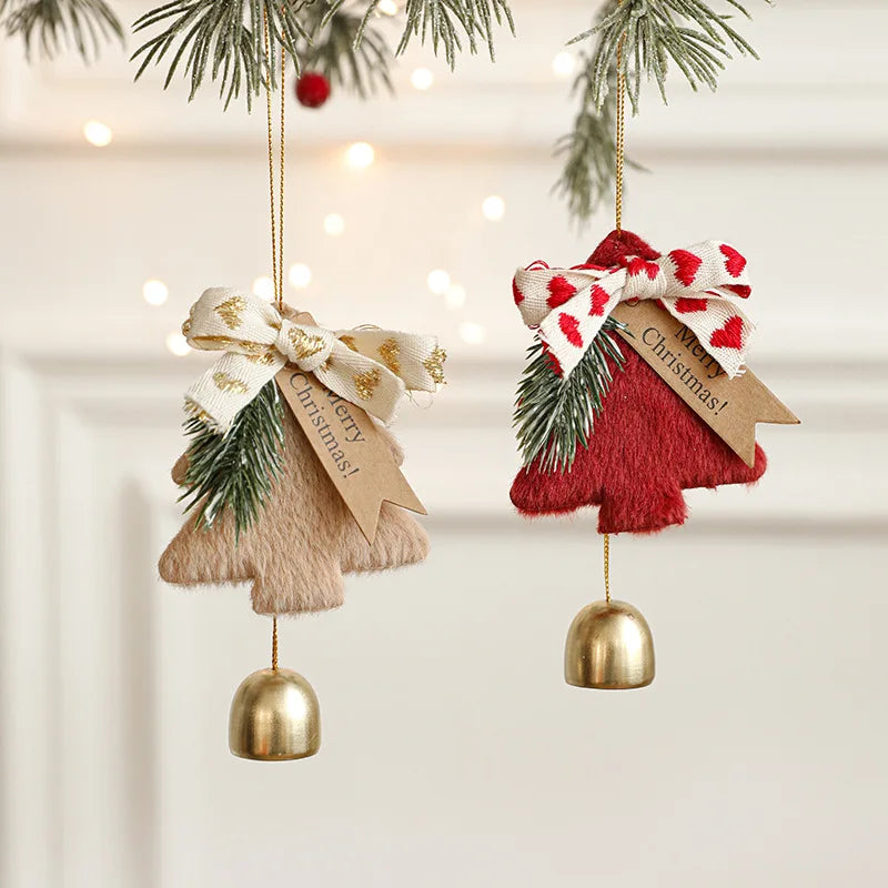 🔔 Nordic Felt Christmas Bell Ornament