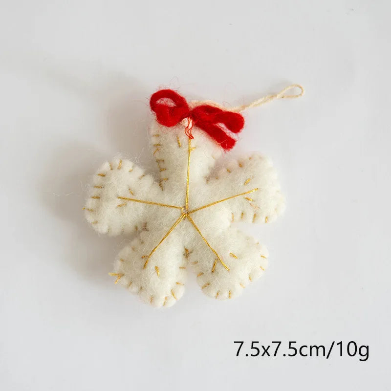 Wool Felt Christmas Ornaments