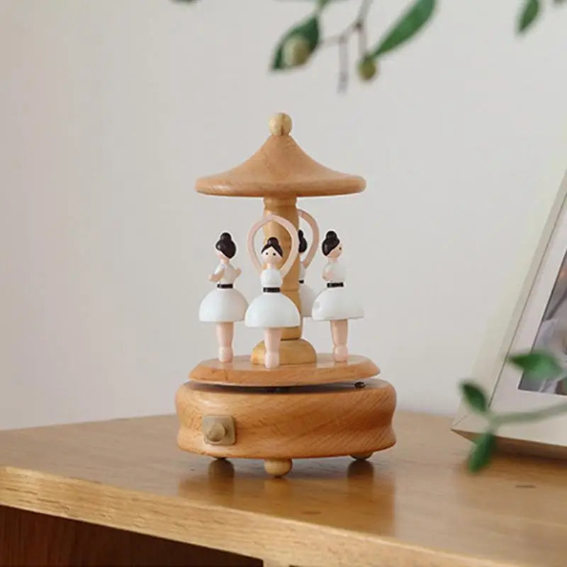 Vintage Wooden Music Box
