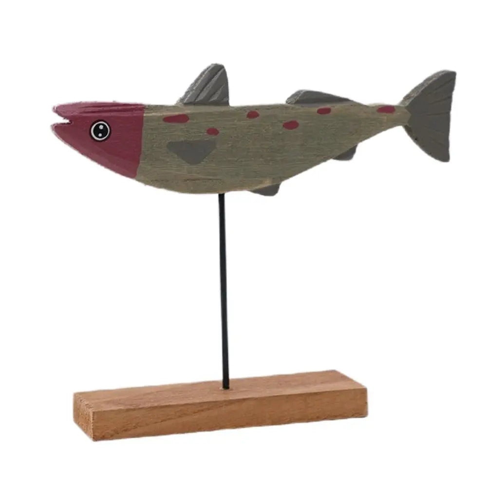 Nordic Wooden Fish Ornament