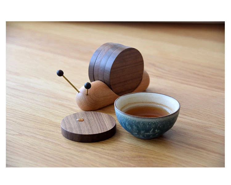 Snail Tea Coaster Set