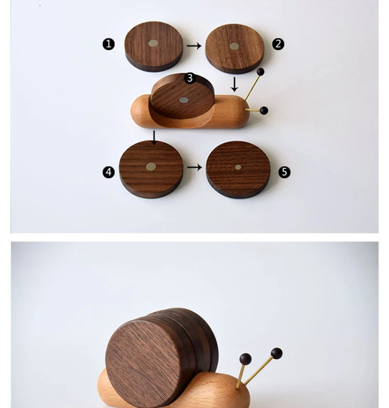 Snail Tea Coaster Set