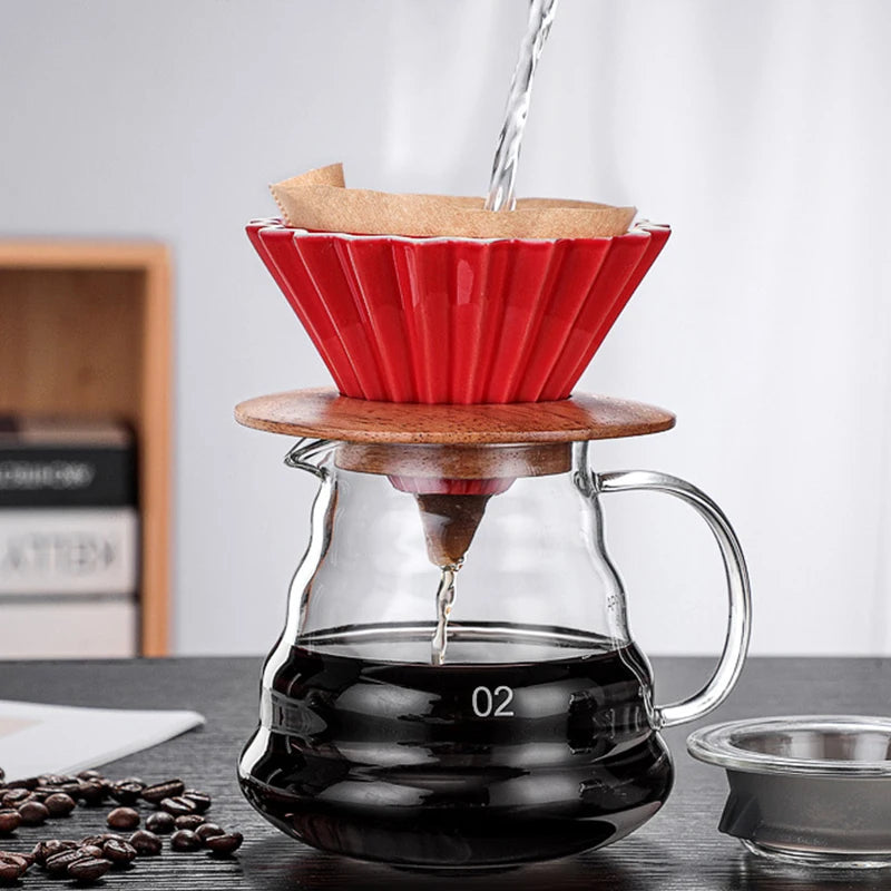 Coffee Filter Ceramic Pour Over Dripper