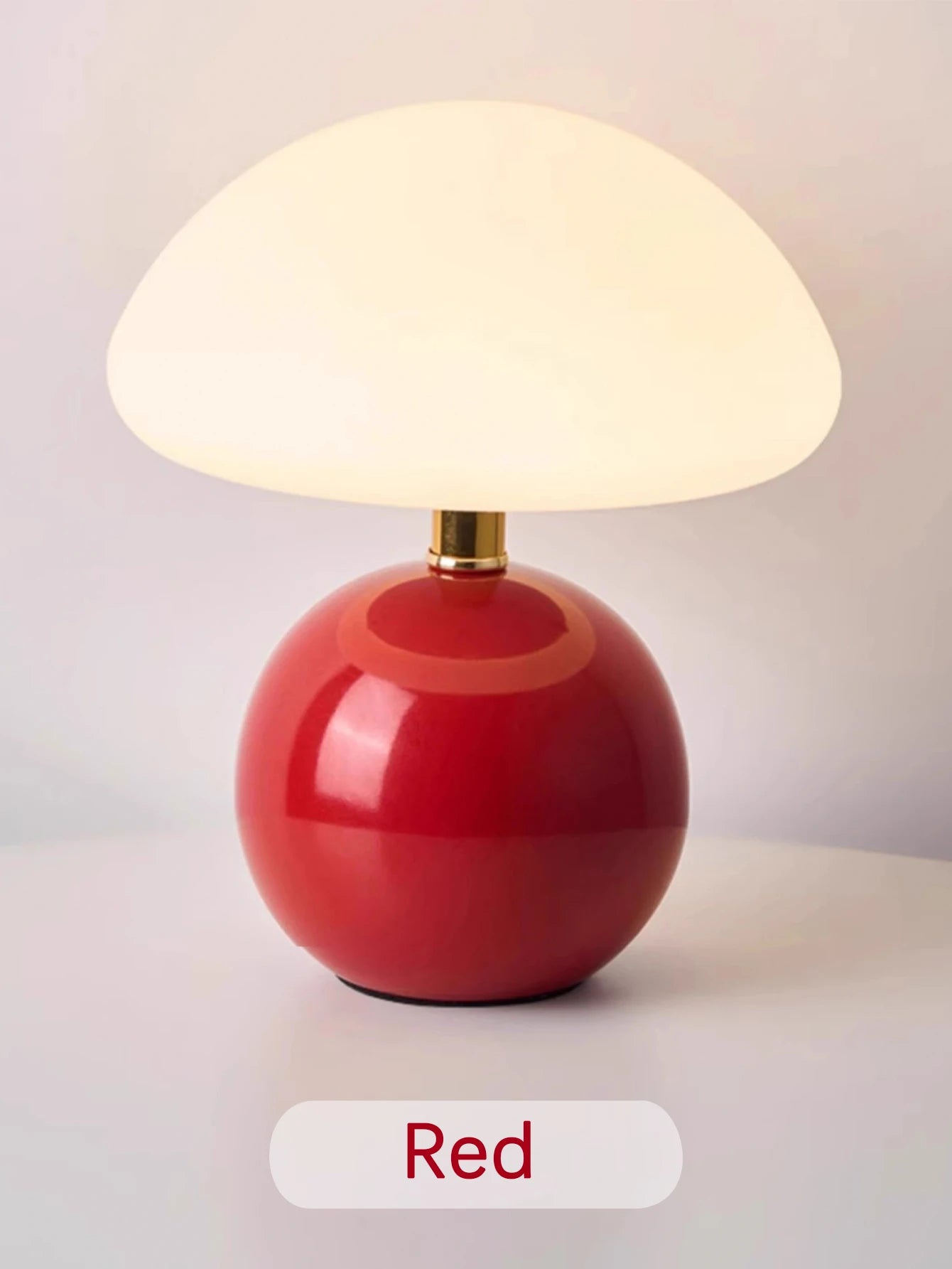 Colorful Mushroom Nightstand Lamp