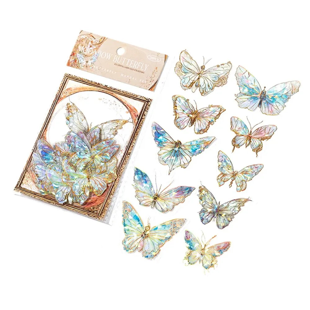 3D Butterfly Sticker Pack