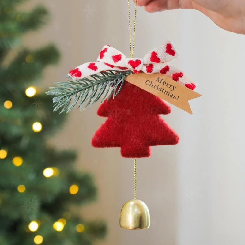 🔔 Nordic Felt Christmas Bell Ornament