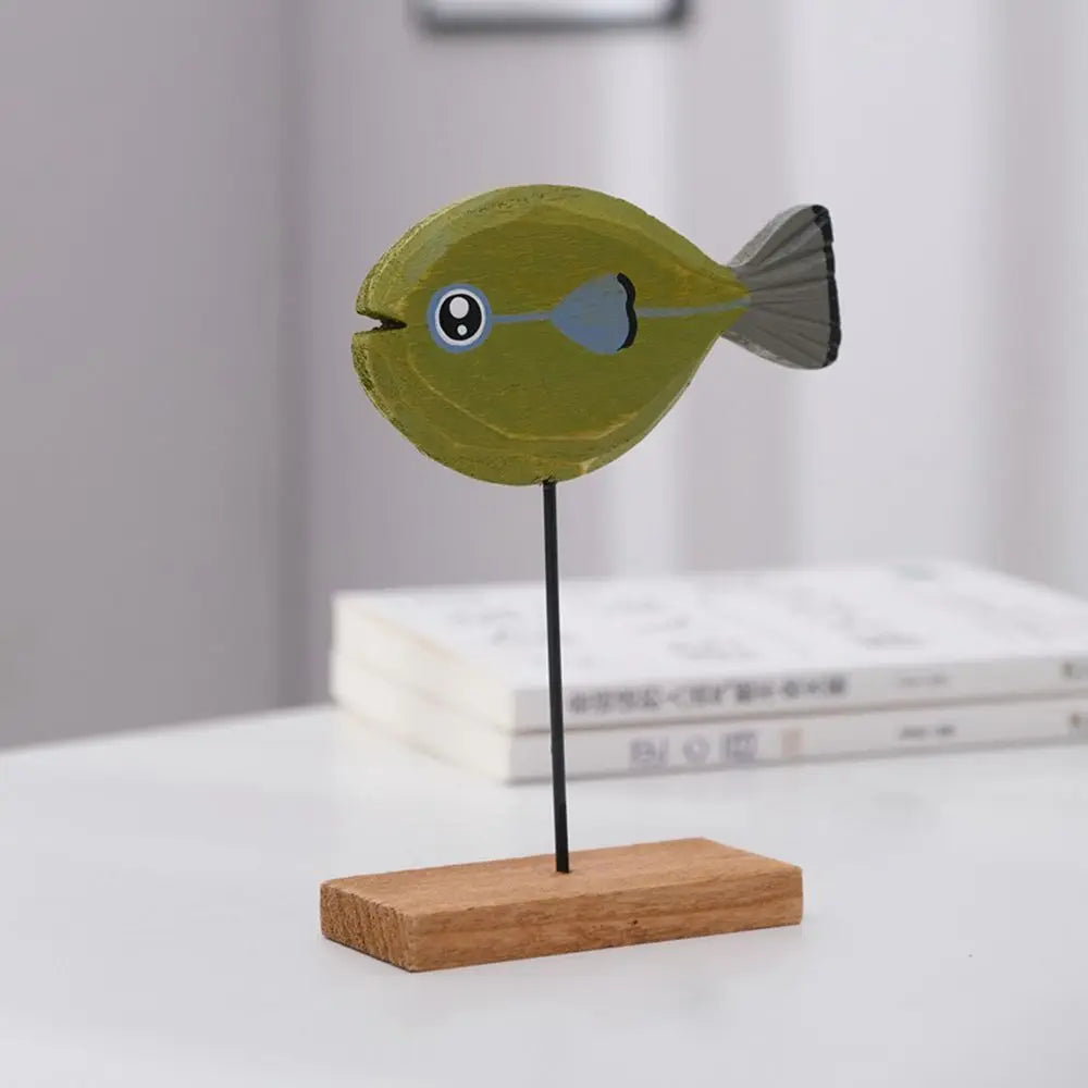 Nordic Wooden Fish Ornament