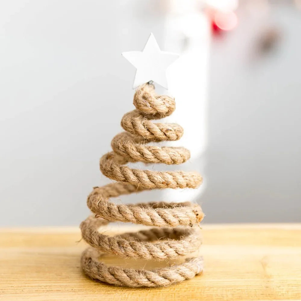 Wooden Beaded Christmas Tree