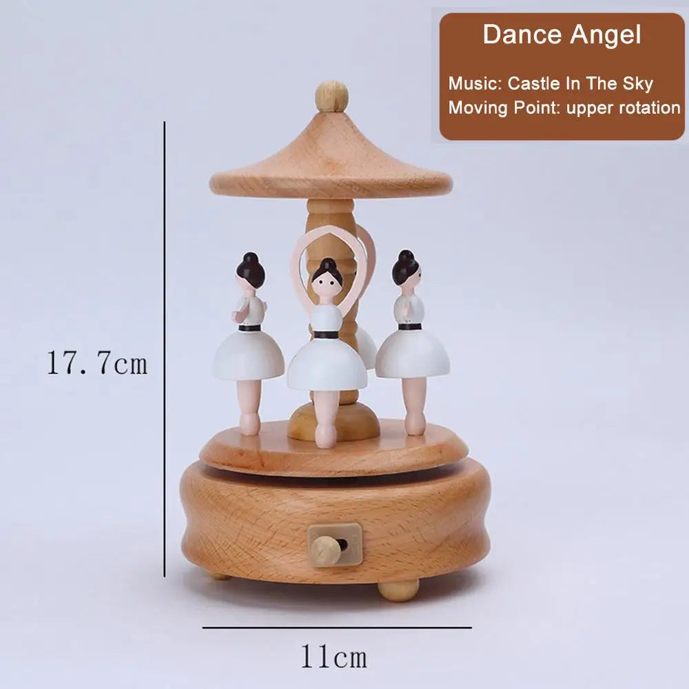 Vintage Wooden Music Box