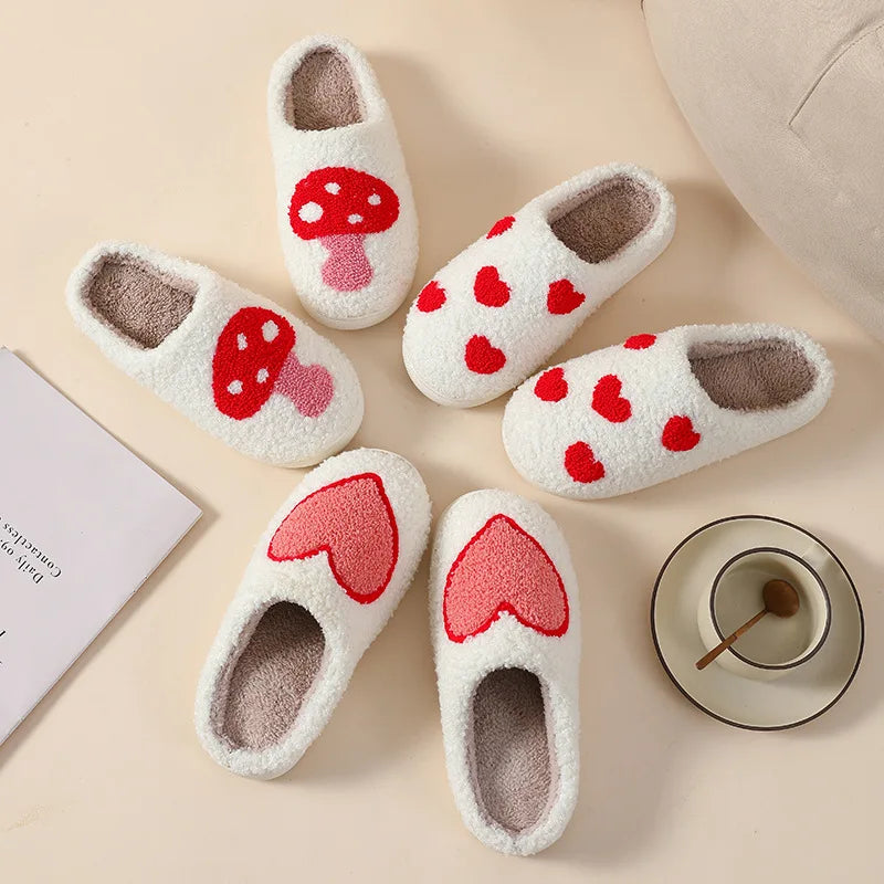 Cute Fluffy House Slippers