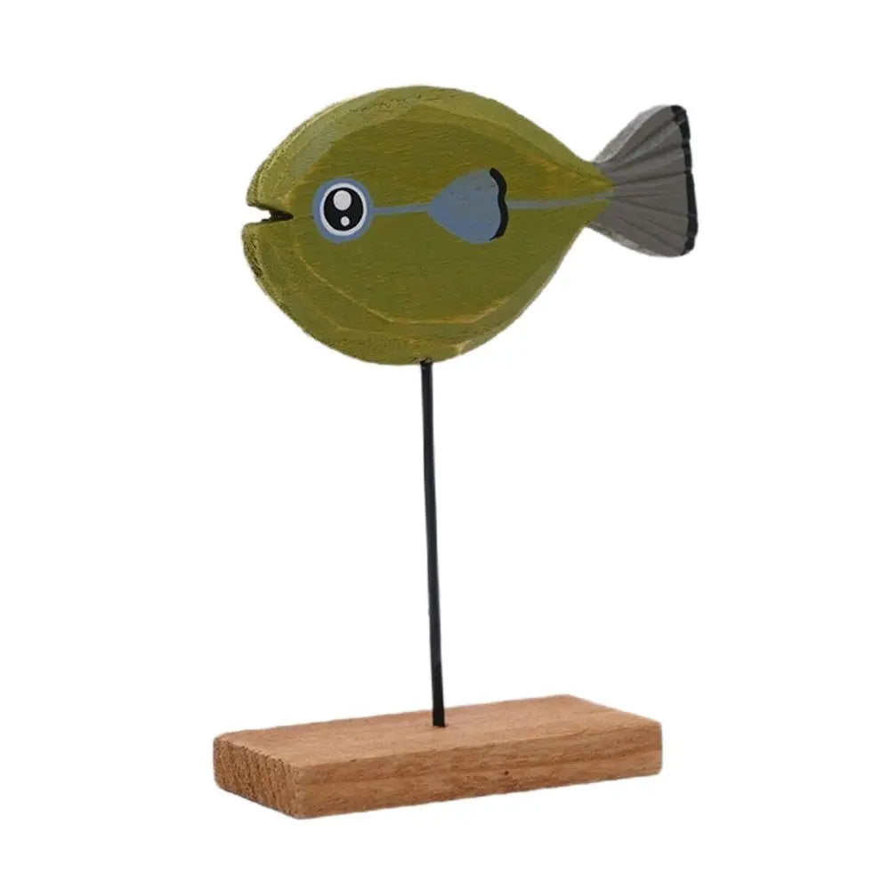 Nordic Wooden Fish Ornament