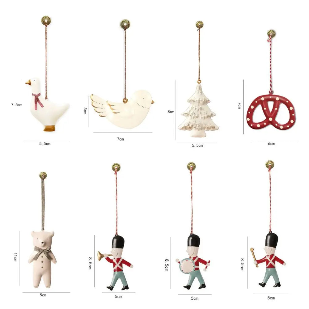 Nordic Christmas Hanging Ornaments