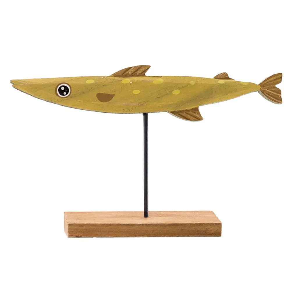 Nordic Wooden Fish Ornament
