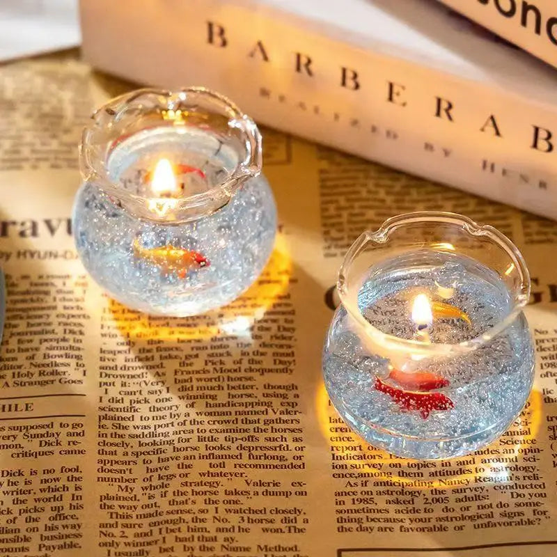 Bubble Fish Tank Goldfish Aromatherapy Candle