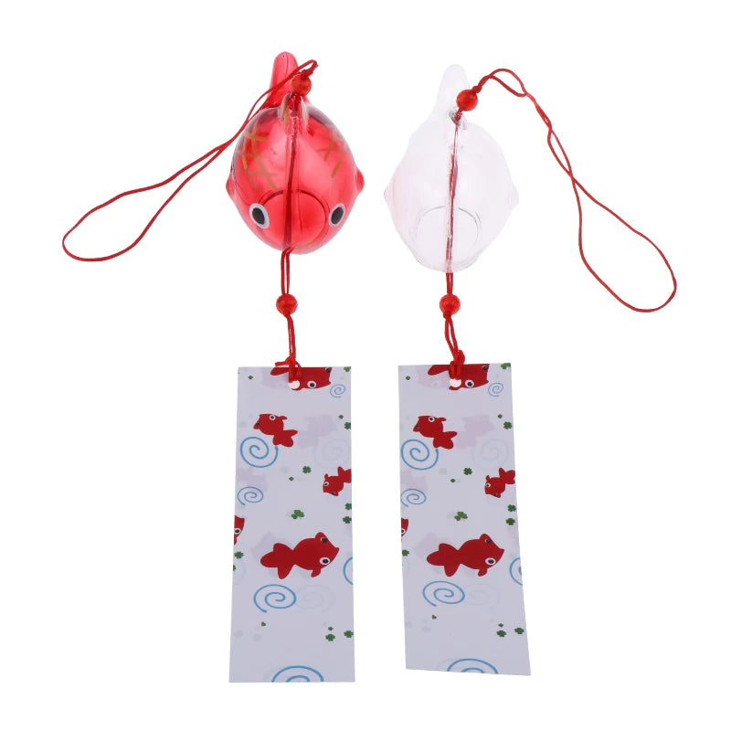 Japanese Goldfish Glass Wind Chime