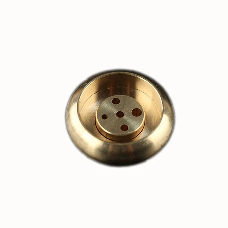 5-Hole Brass Incense Tray