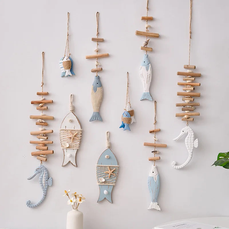 Coastal Sea Life Hanging Garland