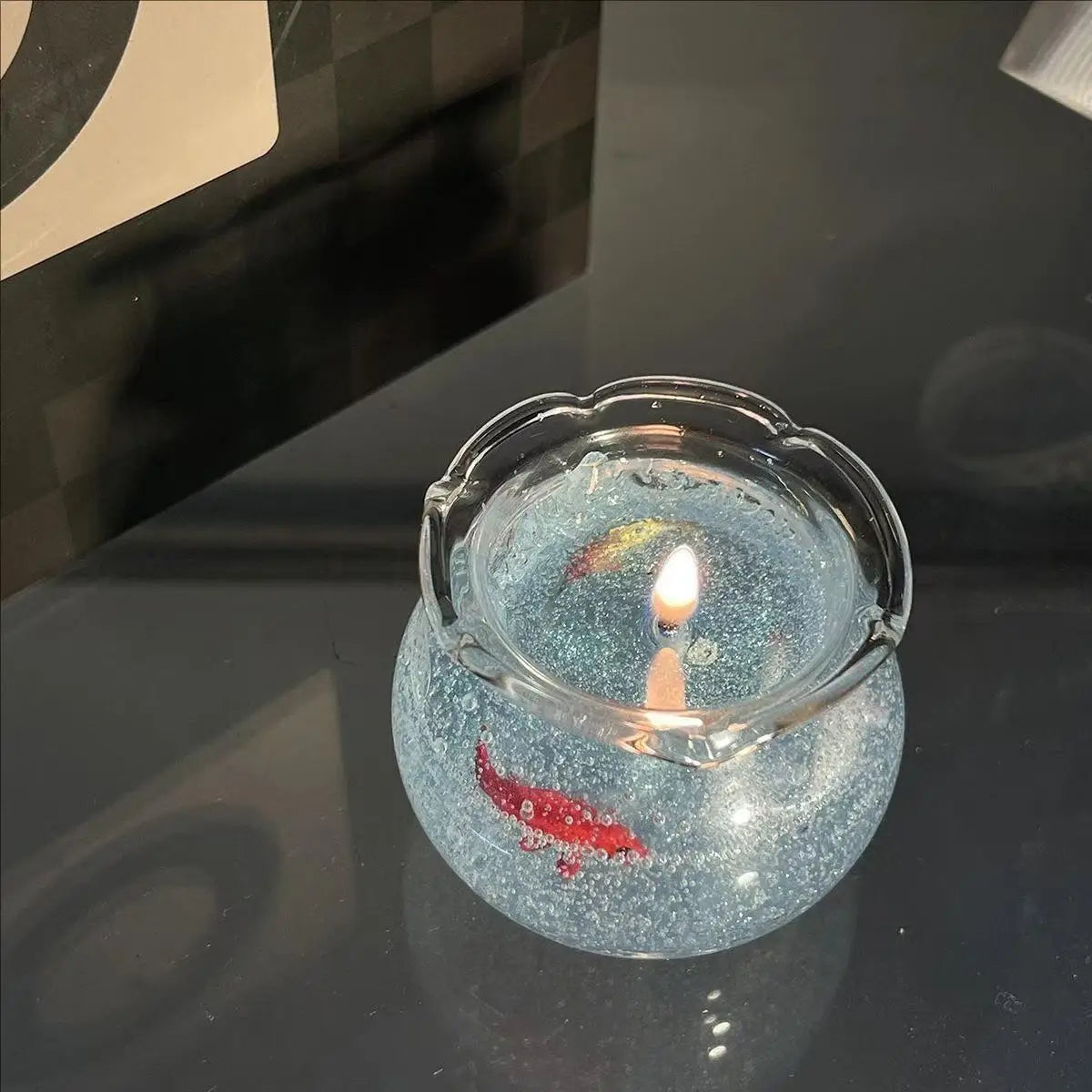 Bubble Fish Tank Goldfish Aromatherapy Candle