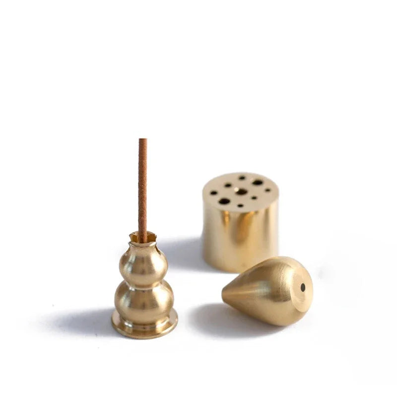 Minimal Brass Incense Holders