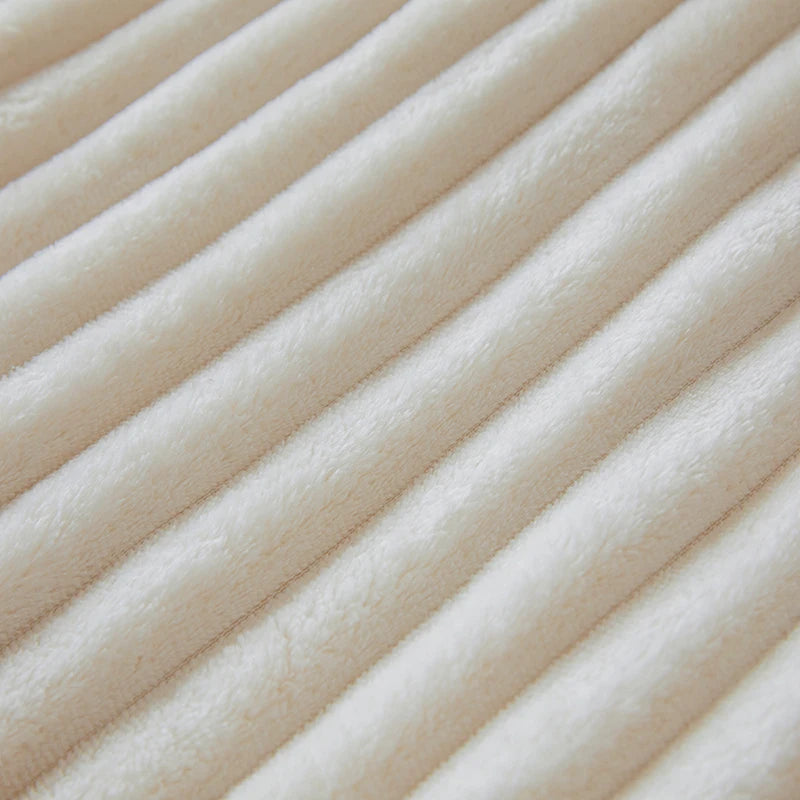 Soft Velvet Throw Fleece Blanket