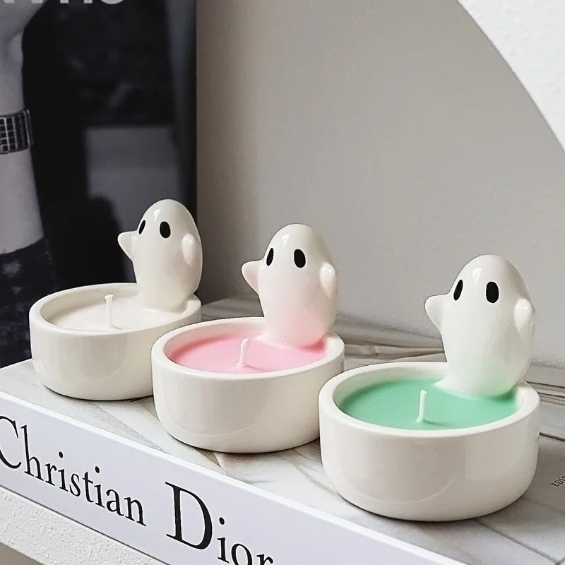 Cartoon Ceramic Candlestick Holder