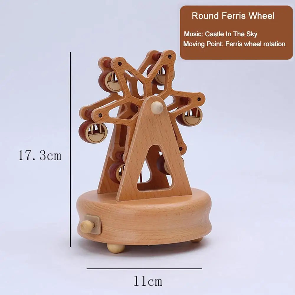 Vintage Wooden Music Box